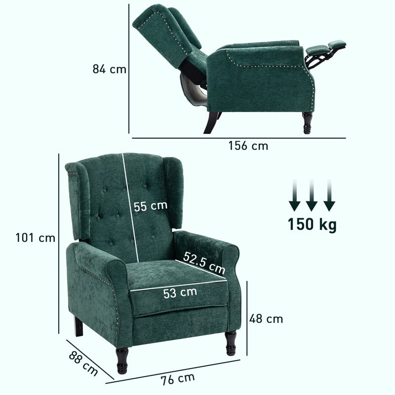 Adorabella 88cm Wide, Dark Green
