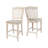 Chanyia Solid Wood Counter Stool