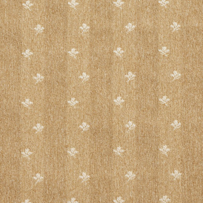Tissu floral à pointillés