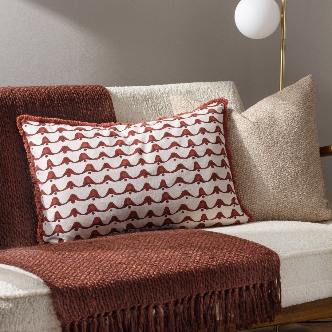 Avery Abstract Rectangular Cushion