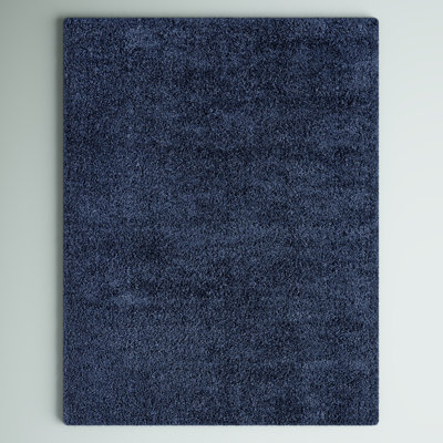 Tapis bleu marine Fiore