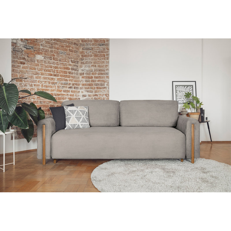 Adlih Sofa Bed, Oak, Beige