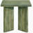Donovan mango brown square solid wood side table