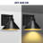 Barn Light ,12IN Matte brown  Flush Mounted Sconce,Dimmable Wall Sconces suitable for your any living space or bathroom area,ETL Listed, 1Pack