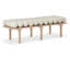 Banc rembourré en similicuir Landon Boutis-328055108-270568447