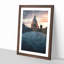 St. Pauls Cathedral In London Abstract Painting - Framed Print-56922527-56922530