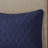 Navy Queen Bedspread 3 Piece - Microfiber Solid, Inhibits Odor Causing (not True), Pleated Corners Soft Microfiber, Classic Pattern, Long-lasting-116011422-116011425