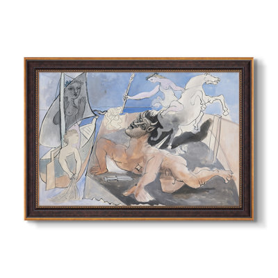 Composition with Minotaur, 1936 - Pablo Picasso - Toile encadrée sur mesure