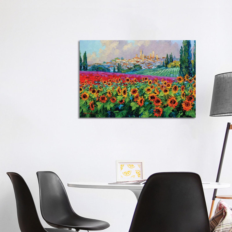 Dancing In The Wind by Mikki Senkarik - Wrapped Canvas Gallery-Wrapped Canvas Giclée, 66.04 cm H x 101.6 cm W