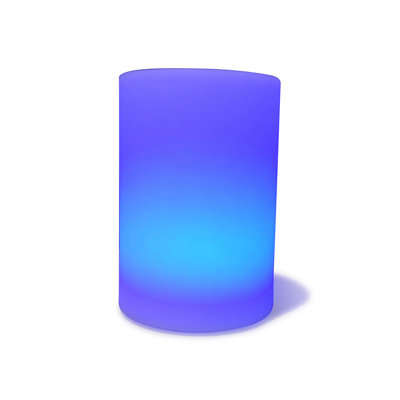 Huevo 15cm Plug-In Integrated LED Colour Changing Outdoor Table Lamp