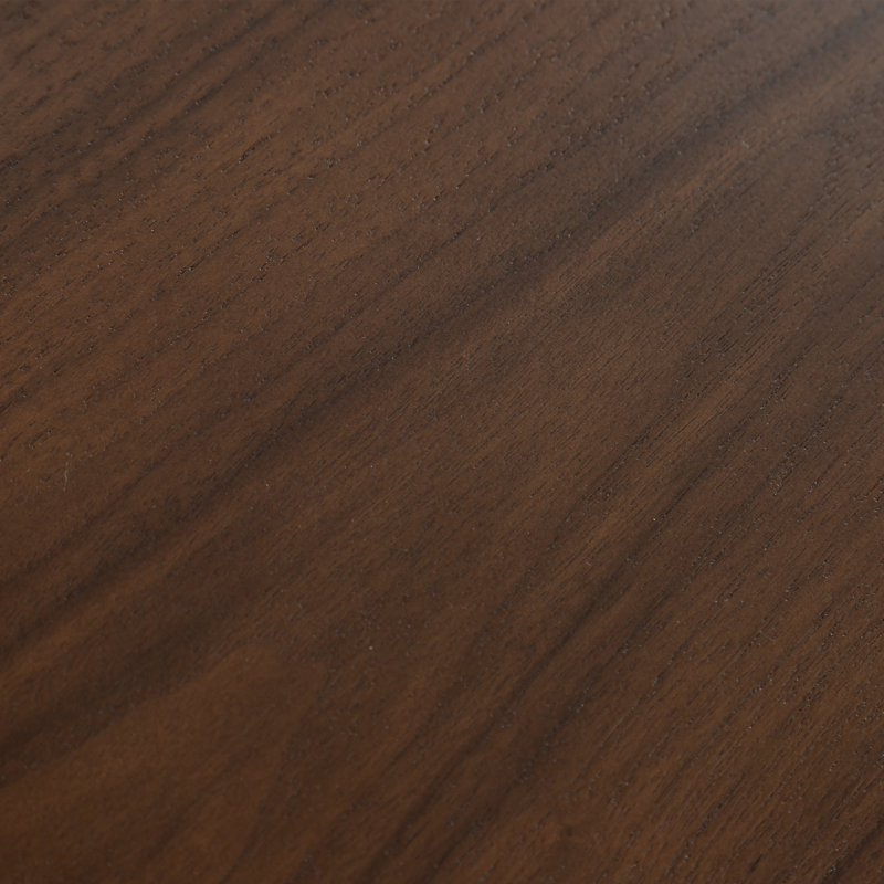 Ensemble de table de salle à manger 5 pièces avec 4 chaises rembourrées 42 po, Walnut, White/Walnut
