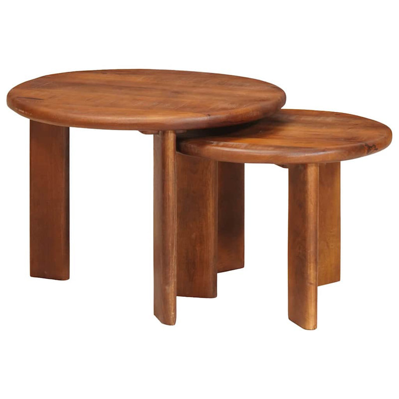 Tavarese Solid Wood Coffee Table, Honey Brown