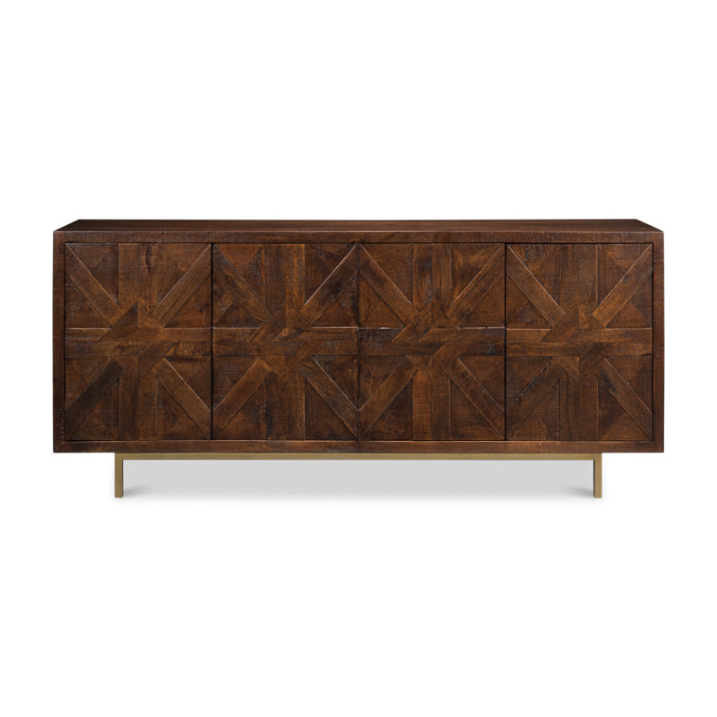 Griglia 80'' W Solid Wood Sideboard