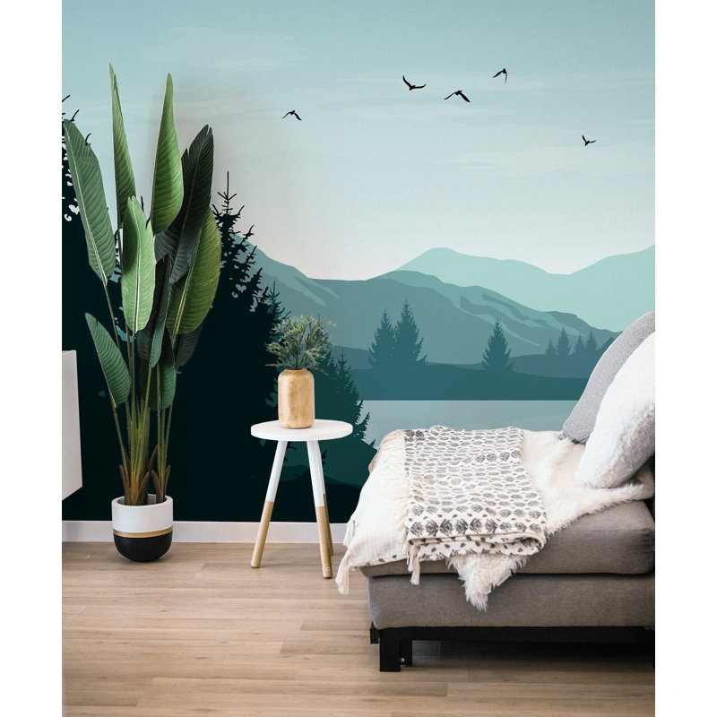 Breslin Matte Wall Mural, 200cm W x 100cm L