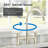 Parma 2-Handle Bridge Kitchen Faucet with Side Spray-132073341