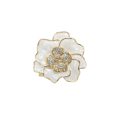 Spring Flower Napkin Rings Gift Box