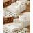 62" Big Compression Upholstered Chaise Lounge Cloud Boneless Sofa Bed Corduroy Bean Bag Chair with Ottoman-1206560505
