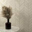 Carreau de plancher et de mur en porcelaine mat aspect bois 12 po x 15 po Havenwood Dove-36932045