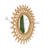 24'' Solana Mirror, Wall-Mounted Bamboo Artistry Circle Mirror With Hemp, Irregular Shape, Suitable For Bathroom, Bedroom, Living Room, Entryway, Etc.