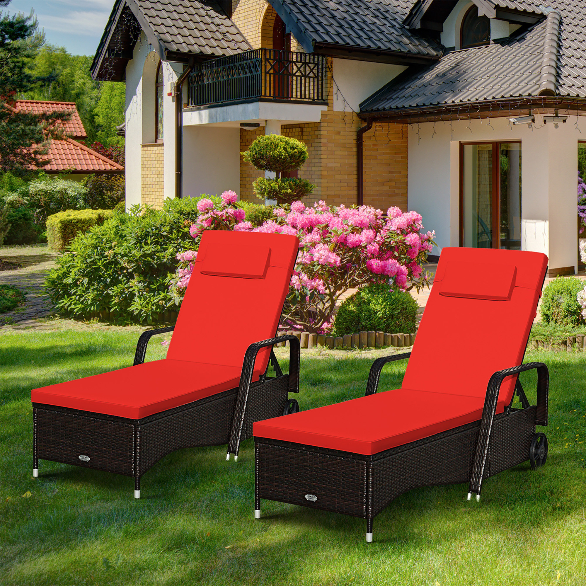 Red Barrel Studio® Florel Outdoor Chaise Lounge Wayfair