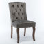 Chaise d'appoint en velours capitonné de 25,6 po de largeur Gennavive-88580841