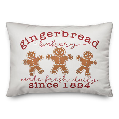  Housse de coussin Gingerbread Bakery