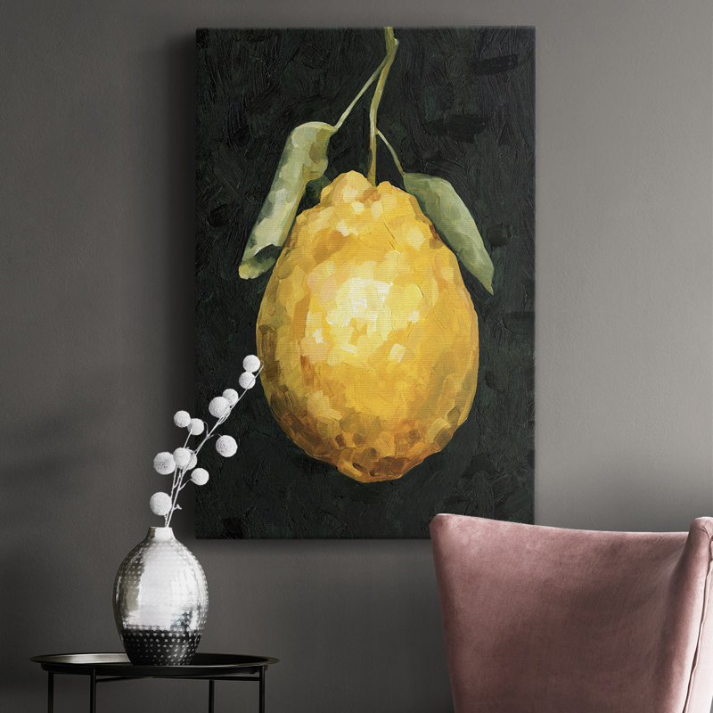 Dark Lemon II " Dark Lemon II ", 32" W x 48" H