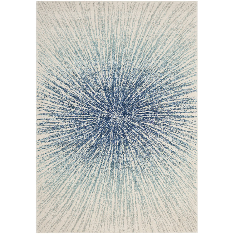 Manassas Abstract Cotton Hand Woven Area Rug