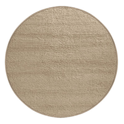 Machine Washable Abstract Brown Area Rug