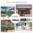 Aluminum Pergola with Canopy-95168561-92410951