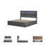 Lit plateforme double avec rangement Kaisee-1650655731