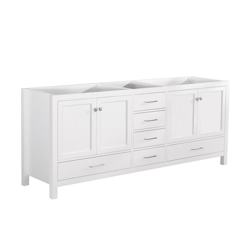 Meuble-lavabo double de seulement 84 po