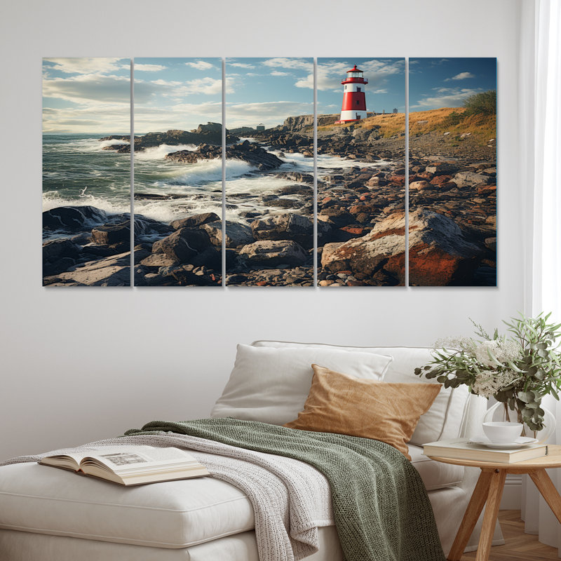 Canada Eastern Lighthouse I Cities & Countries Wall Decor on Metal