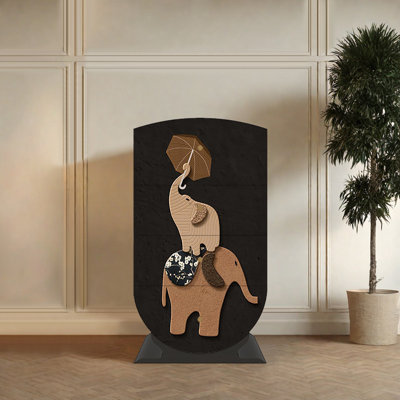 French living room storage art decorative cabinet
