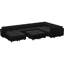Wylodene 116.6'' Wide Velvet Reversible Modular Corner Sectional-93645999