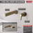 Zura Trim Wall Mounted Bathroom Faucet-35981018