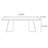 Light luxury modern rectangular dining table.-106815770