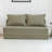 Foldable Sofa Bed Sleeper Lounge Chair with Pillow Floor Mattress Floor Couch with Backrest for Living Room/Dorm/Guest Room/Home Office-1789021702