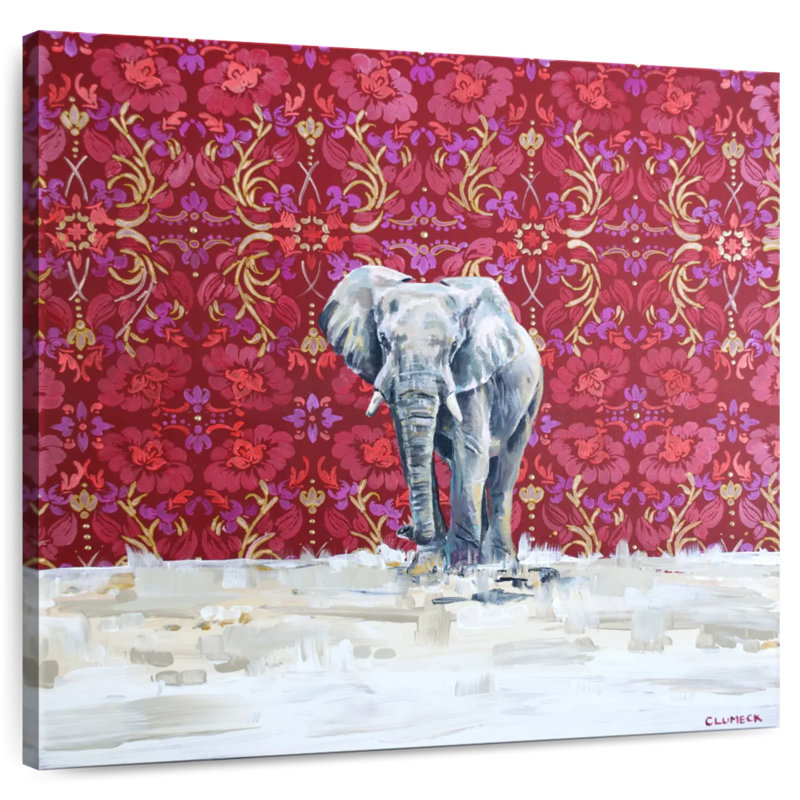 Crowle Elephant Elegance, 24" H x 24" W