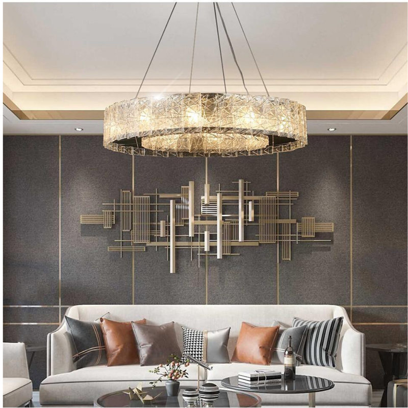 Aquinnah 13 - Light Chandelier, 14cm H x 80cm W x 80cm D