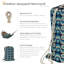 Jacquard Double Hammock - Retro Waves