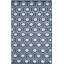 Tapis géométrique en laine tissé à la main avec broderie Inoue-16763076