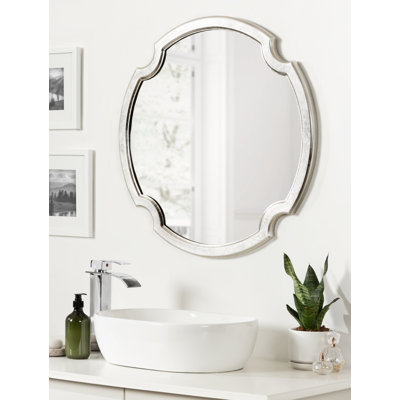 Miroir Illinois festonné 28 x 28
