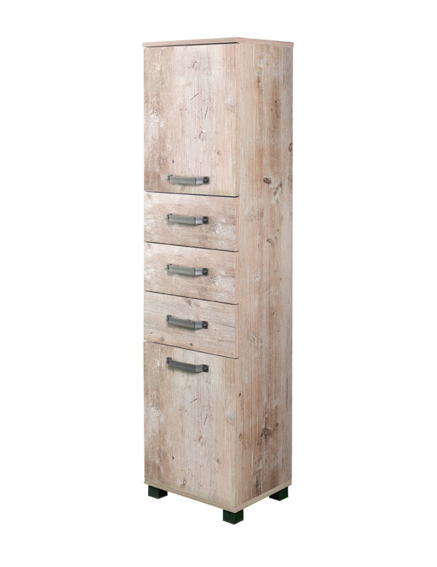 Milan Linen Cabinet, Beige
