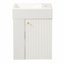 Meuble-lavabo moderne avec lavabo en résine