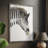 Zebra Stripes Framed Print - Solid Wood-1436135903