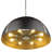 Architha 8 - Light Aged Brass Shaded Pendant