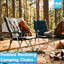 Harbour Housewares - Padded Reclining Folding Chairs-126281543