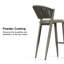 Ensemble de 2 tabourets de bar 28,74 po pour terrasse-777381183