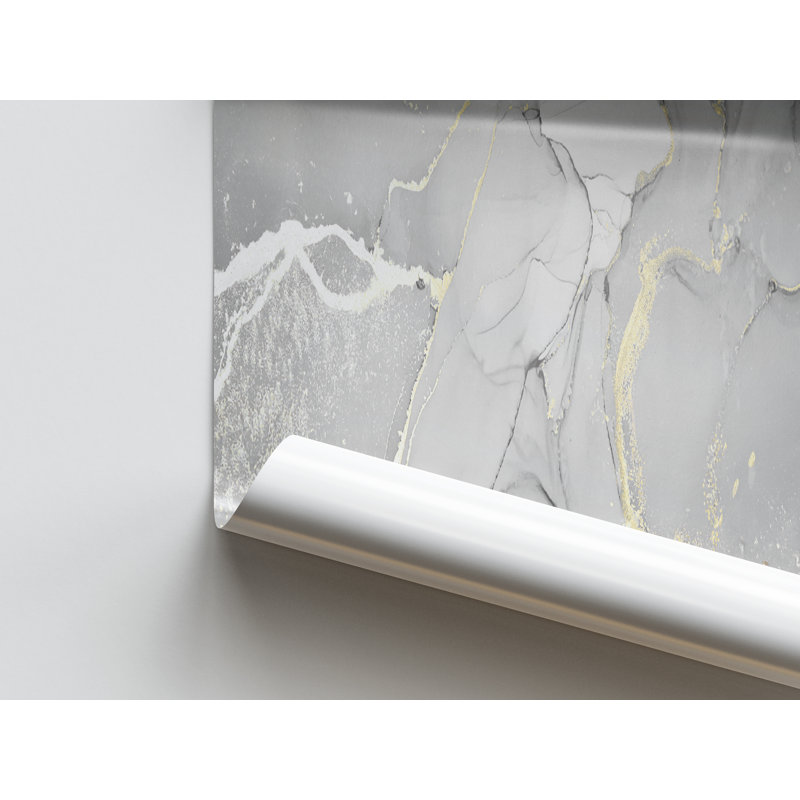 Print on Canvas, 70 cm H x 100 cm W, Black Floater Framed